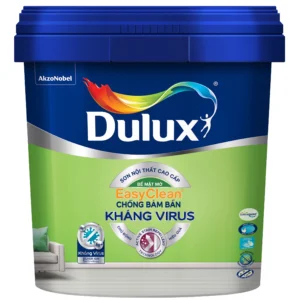 Dulux EasyClean Chống Bám Bẩn Kháng Virus – Bề Mặt Mờ Dulux EasyClean Chống Bám Bẩn Kháng Virus – Bề Mặt Mờ